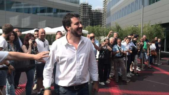 Salvini: "Scudetto? Basta che non vinca l'Inter" 