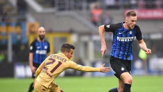 Bookies - Inter favorita a Torino. Pareggio più probabile della vittoria granata 