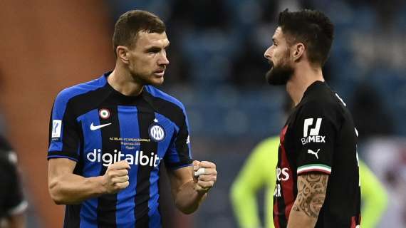 Milan-Inter, sul podio i tre marcatori del derby d'Arabia