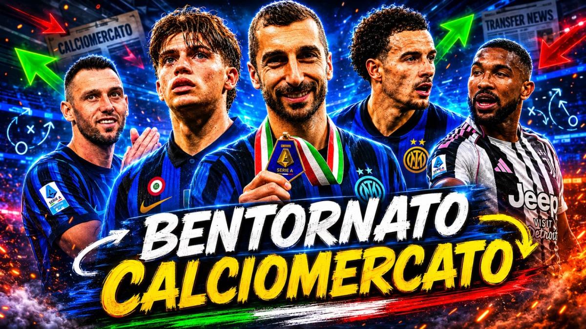 Rivivi la diretta! ESCLUSIVE, RETROSCENA, SORPRESE e... "INVENZIONI": dentro il MERCATO dell'INTER