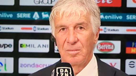 Atalanta, Gasperini: "Con l'Inter una sofferenza e basta. Partita compromessa nei primi dieci minuti"