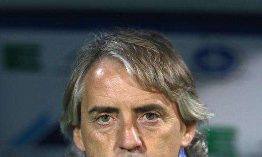 Mancini "Vincere col Sassuolo per restare primi"