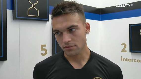 Lautaro: "All'Inter sono felice, non penso ad altro. Ho scelto di restare qui e non ho sbagliato"