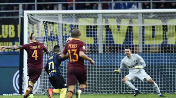 Inter imbattuta da dieci gare contro la Roma: l'ultimo ko risale al 26 febbraio 2017