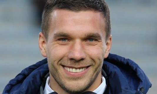 Podolski: "Bello vincere la gara di oggi, grazie tifosi"