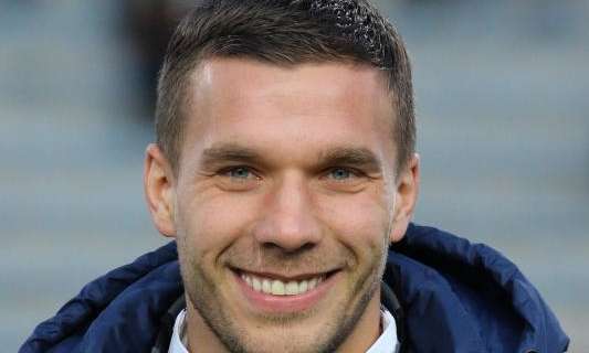 Podolski dà la carica: il sorriso al centro di tutto