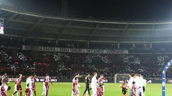 Gli ultras del Torino dedicano striscione a Daniele Belardinelli