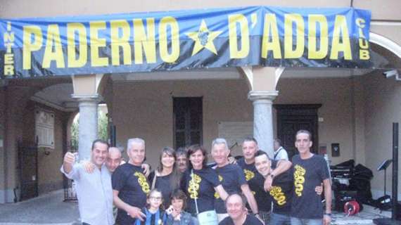Paderno d'Adda, festa in piazza per l'Inter Club locale