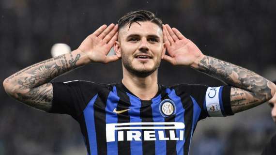 Icardi: "Qui sto bene, c'è tempo per rinnovare. Champions? Testa al Psv. Lautaro migliorerà"