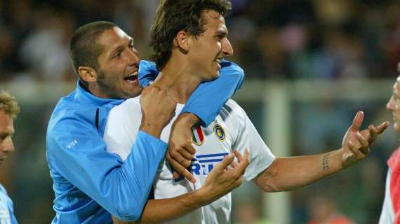 Domani sera Materazzi potrebbe &#039;braccare&#039; Ibrahimovic come in questa foto