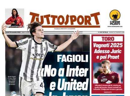 Prima TS - Il fratello di Fagioli: "No a Inter e United per la Juve". Becao o N'Dicka: l'Inter oltre De Vrij