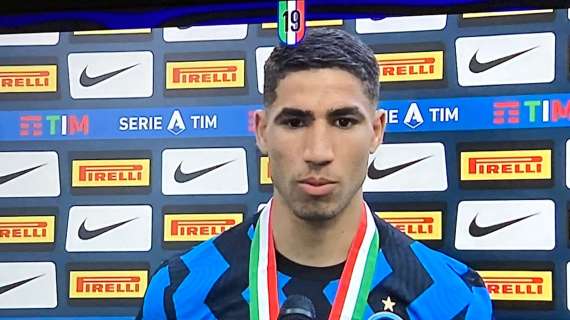 Hakimi a InterTV: "Sono felice, ma avrei voluto festeggiare lo scudetto con i tifosi"