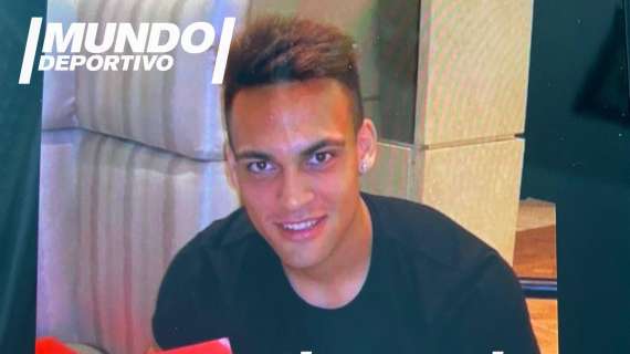 Foto del Mundo Deportivo: Lautaro Martinez e il contratto firmato con l'Atletico Madrid prima del sì all'Inter 