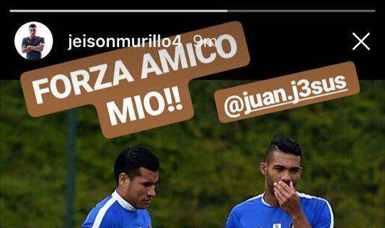 Murillo a sostegno di Juan Jesus: "No al razzismo"