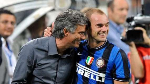 Sneijder: "Il Gala è passo avanti. È stato Mou che..."