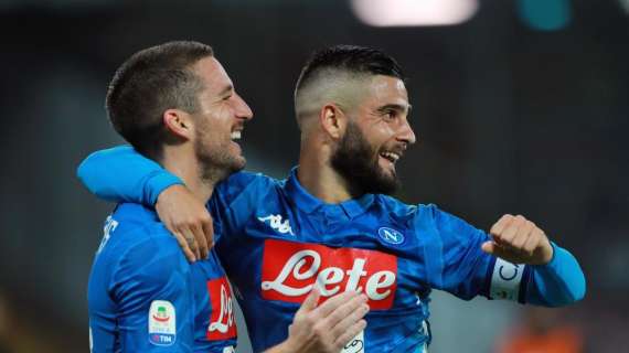 Napoli, cinquina all'Empoli: i partenopei tornano a +3 sull'Inter