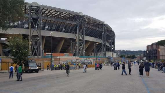 Danni al San Paolo dopo il nubifragio: Napoli-Parma è a rischio rinvio