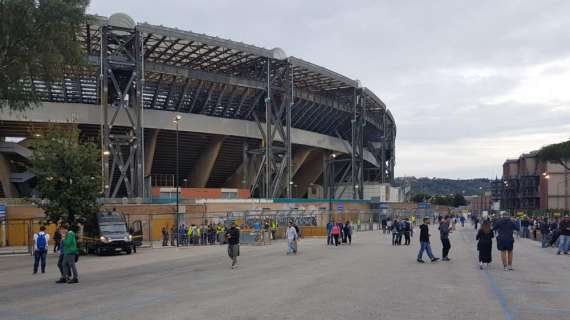 Napoli-Inter, in vendita biglietti del settore ospiti