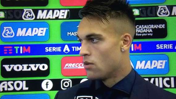 Lautaro a Dazn: "Dovevamo vincere, non potevamo permetterci il pareggio. Lukaku? Ci stiamo conoscendo"