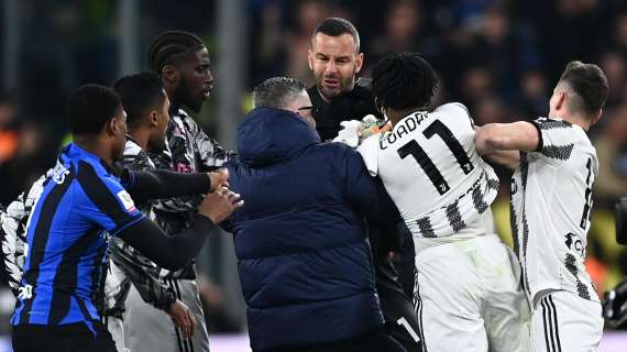 Apocalypse Lukaku: il belga risponde al 93esimo a Cuadrado, Juve-Inter finisce 1-1 con megarissa finale