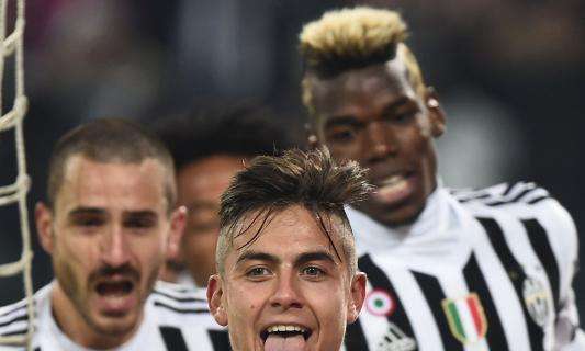 Dybala-gol, la Juve fa 11 con la Roma e stacca l'Inter