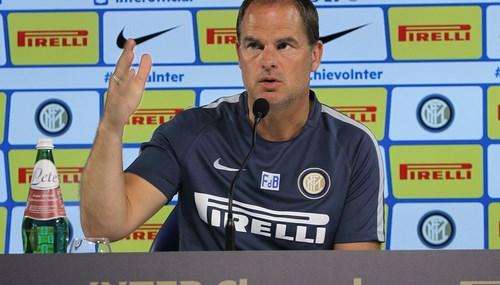 De Boer: "Juve, si può vincere. Le parole di Moratti? Domani sarà un'altra storia"