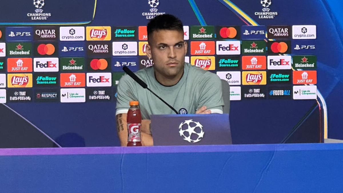 Lautaro in conferenza: "Prima dicevano che non segnavo in Champions, ora il contrario. Atletico avversario di valore"