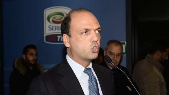 Alfano: "Faremo il possibile per riempire gli stadi"