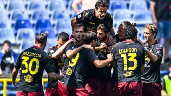 Colpo grosso Salernitana, sbancato Marassi: 2-1 alla Samp. Poker Udinese, gol vano di Pinamonti
