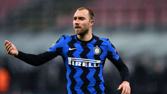 Sky - Inter, Conte pensa a Eriksen dal 1' contro il Cagliari: il danese verso una maglia da titolare. In avanti Sanchez e Lukaku 