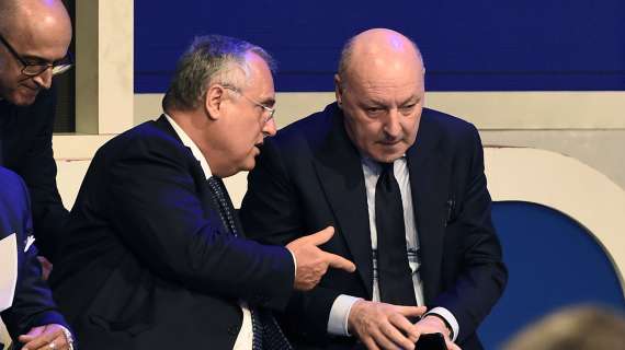 TS - All'Olimpico sfida tra lo scudetto e la politica: Lazio-Inter sarà anche Lotito vs Marotta