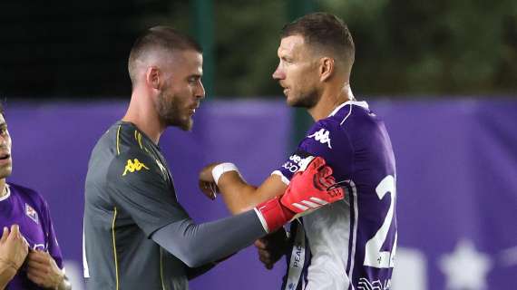Dzeko ribalta il Polissya nel finale: la Fiorentina vince 3-2 e vola nella fase a gironi di Conference League 