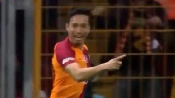 VIDEO - Primo centro (di testa) per Nagatomo con il Galatasaray. Gol fotocopia di quello a Marassi nel 2011