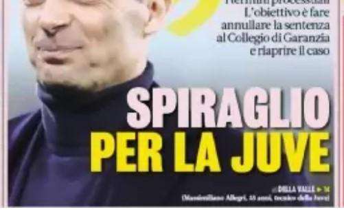 Prima GdS - Spiraglio per la Juve. Conte e Pioli: qui nessuno può fallire