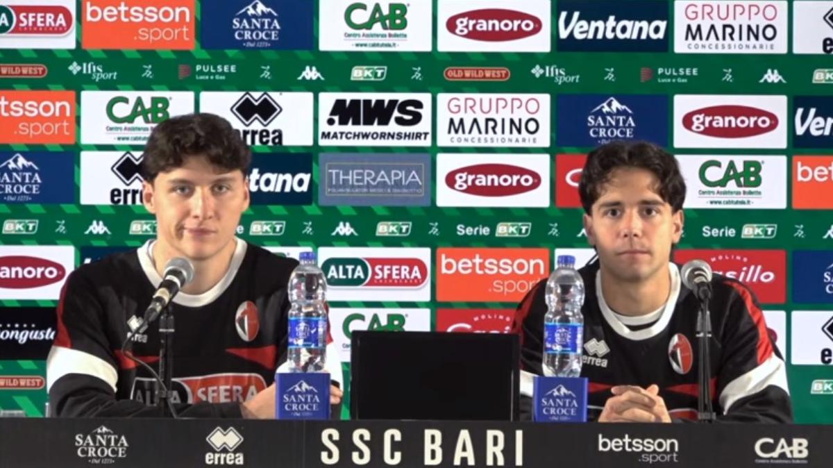 Due nerazzurri a Bari. Stabile: "De Vrij e Bastoni i miei modelli". De Pieri: "Grazie all'Inter e a Inzaghi per l'esordio"