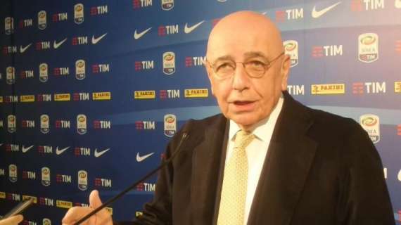 Galliani: "Battute Inter e Viola nel 2016, adesso..."