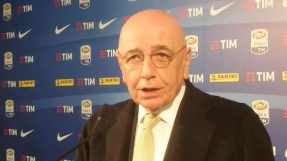 Galliani: "Mancini non cita il Milan? Non commento"