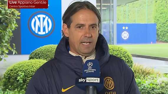Inzaghi a Sky: "Finale dopo la A di Pippo? Sarebbe una bellissima settimana. Per Lautaro vediamo domani"