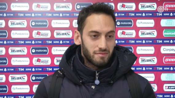 Calhanoglu a ITV: "Oggi coraggio e sacrificio, come col Napoli. E chiudiamola prima"