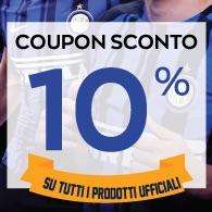 Un coupon sconto in omaggio oggi sul nostro store per i tifosi dell'Inter