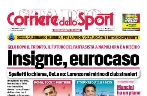 Prima CdS - Insigne, eurocaso. Giroud sbarca già a Milano