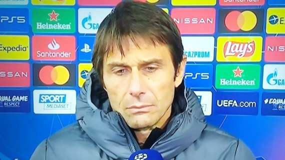 Conte: "Siamo in crescita, risultato che lascia l'amaro in bocca. Gli ottavi? Ci sono ancora nove punti"