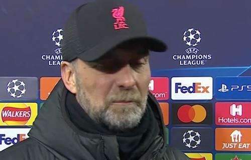 Liverpool, Klopp: "Ieri è stata davvero dura, l'Inter è sicuramente un top team"