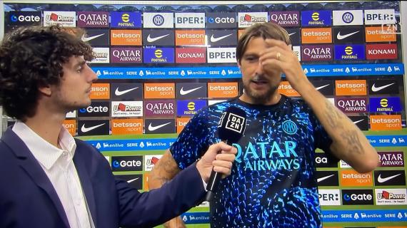 Acerbi a DAZN: "Dobbiamo andare avanti a vincere, in campionato siamo indietro"