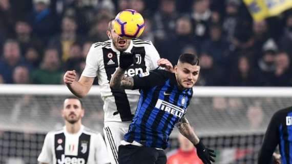 GdS - Chiellini e il like a Icardi inopportuno: Inter piuttosto infastidita