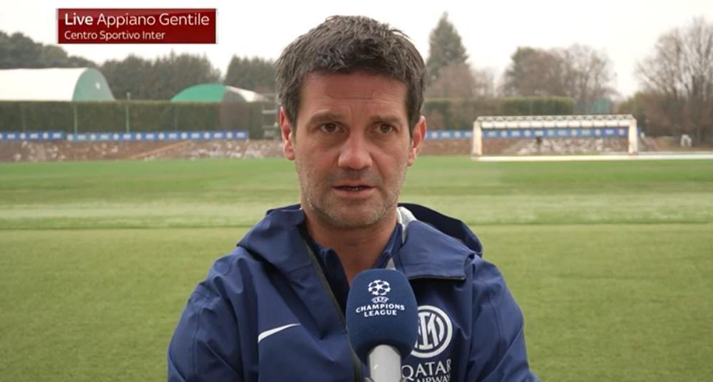 Chivu a Sky: "Sappiamo come affrontare gare come quella con l'Arsenal. Dimarco è più bravo di me"