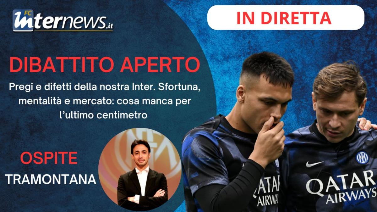Rivivi la diretta! PREGI e DIFETTI, analizziamo INSIEME l'INTER. PROBLEMI e SOLUZIONI: il DIBATTITO