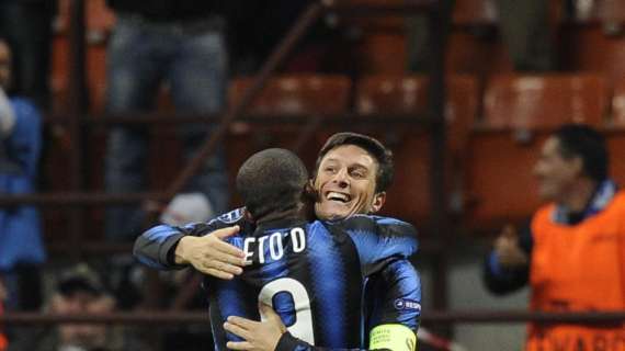 Zanetti: Bisogna aiutare Etoo segnando qualche gol