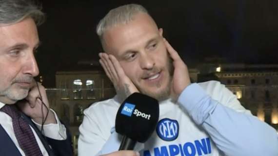 Dimarco: "Scudetto vinto perché abbiamo remato tutti dalla stessa parte. Come migliorare l'Inter? Non saprei..."