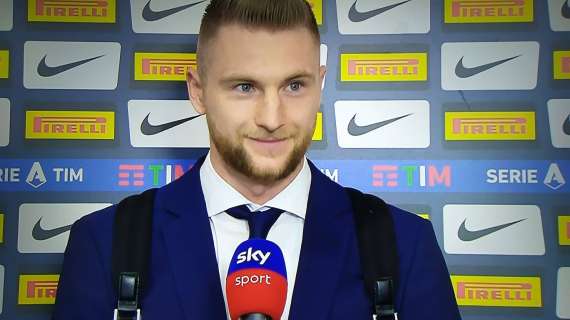 Skriniar a Sky: "Siamo lassù e vogliamo restarci. Il miglior Skriniar? Stiamo migliorando tutti"